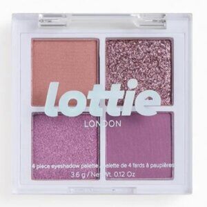 Brand New Lottie London THE MAUVES Quad Eyeshadow Palette